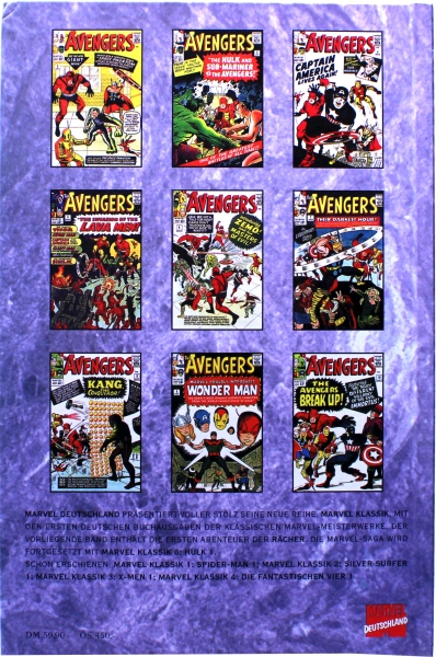 Marvel Klassik Hardcover Album Nr. 5: Avengers (1-10) von Marvel Deutschland